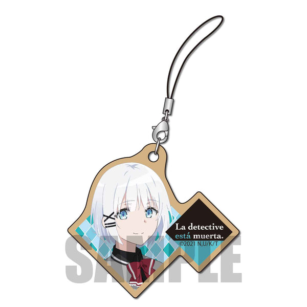 『探偵はもう、死んでいる。』木札ストラップ シエスタ